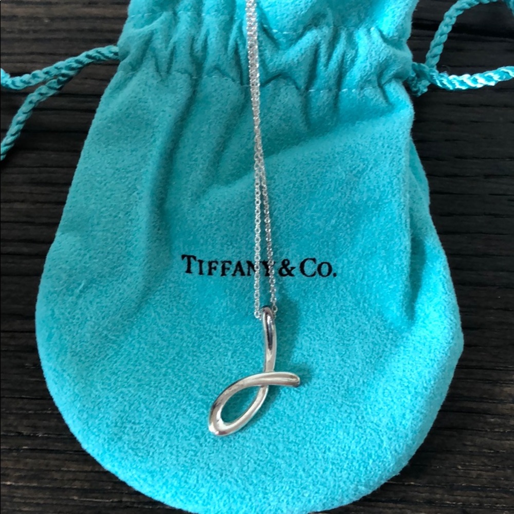 Vintage Tiffany & Co - Elsa Peretti letter “J”